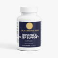 Hushwell Sleep Support bottle, 60 capsules, front view